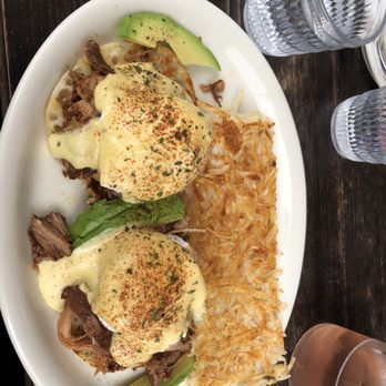 Avenue Cafe - Carnitas Eggs Benedict, so good. - Cafes Near Me - Capitola, California Avenue Cafe - Carnitas Eggs Benedict, so good. - Cafes Near Me - Capitola, California