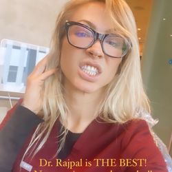 Beverly Hills Dental Arts - Teeth after cleaning from the dentist herself, Dr. Rajpal! So fresh and so clean!