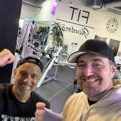 Fit Gym - Glendora - Ryan and me.