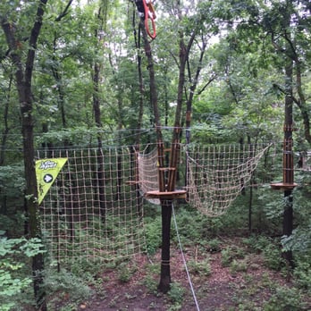 Go Ape - Tarzan swing! So much fun. - Ziplining Near Me - Kansas City, Missouri