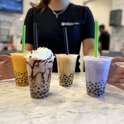 Medella Boba - Thai Tea, Java Chip shake, Vietnamese Coffee & Taro w/ BOBA @medellapharmacy .