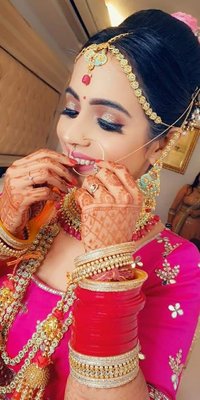 Makeup, Hair and Styling - The bridal makeup hair and event makeup hair done by our team. This showcase shows our clients and their smiles on their most important days and satisfaction for their desired looks. We love making you beautiful.