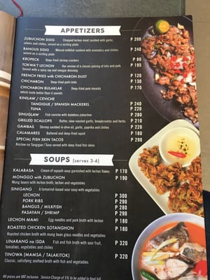 Menu photo 6 Zubuchon Cebu City, CEB