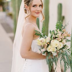 Spray Tan Queen Tucson - Beautiful Bride from her April 2023 Wedding