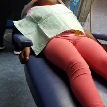 Funtastic Pediatric Dental - My 4 yr old daughter bravely, and calmly inhaling laughing gas before her 3 fillings were completed. - Pediatric Dentists Near Me - Long Beach, California