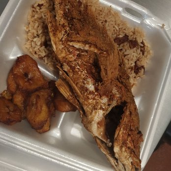 Caribbica Soul - Fried red snapper with plantains and rice and beans - Caribbean Near Me - Roanoke, Virginia Caribbica Soul - Fried red snapper with plantains and rice and beans - Caribbean Near Me - Roanoke, Virginia