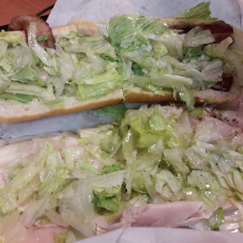 Jersey Mike's Subs - Included lettuce but left out the mayo and the poured the vinegar oil. - Sandwiches Near Me - Long Beach, California