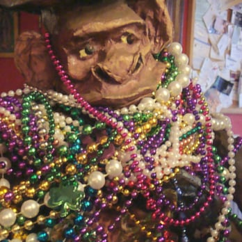 Voodoo Authentica - Gorilla covered in Mardo Gras beads - Art Galleries Near Me - New Orleans, Louisiana Voodoo Authentica - Gorilla covered in Mardo Gras beads - Art Galleries Near Me - New Orleans, Louisiana