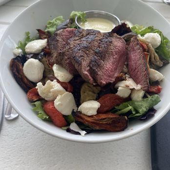 Cafe BVR - My steak salad - Breakfast & Brunch Near Me - Lauderdale-by-the-Sea, Florida Cafe BVR - My steak salad - Breakfast & Brunch Near Me - Lauderdale-by-the-Sea, Florida