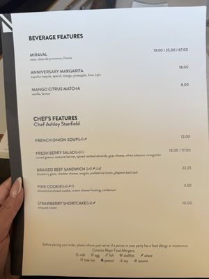 Menu photo 1 Bazille at Nordstrom Torrance, CA