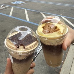 Tiramisu coffee and biscoff cookie coffee Tiramisu coffee and biscoff cookie coffee