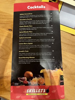 Menu photo 4 Skillets Restaurant Delray Beach, FL