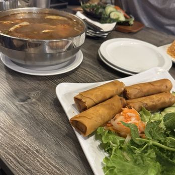 Viet Noodle Bar - 35. Bún Bò Huế and Egg Roll - Vietnamese Near Me - Las Vegas, Nevada Viet Noodle Bar - 35. Bún Bò Huế and Egg Roll - Vietnamese Near Me - Las Vegas, Nevada