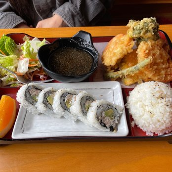 Wazabi Sushi - Orange - Veggie tempura bento lunch - Sushi Bars Near Me - Orange, California Wazabi Sushi - Orange - Veggie tempura bento lunch - Sushi Bars Near Me - Orange, California