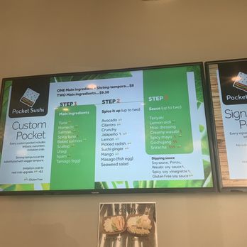 Pocket Sushi - Custom order ur own - Sushi Bars Near Me - Pleasanton, California Pocket Sushi - Custom order ur own - Sushi Bars Near Me - Pleasanton, California