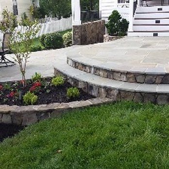 Valentine Designs - a patio with a grill and seating area - Masonry/Concrete Near Me - Sterling, Virginia Valentine Designs - a patio with a grill and seating area - Masonry/Concrete Near Me - Sterling, Virginia