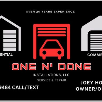 OneNDone Installations - Garage Door Services Near Me OneNDone Installations - Garage Door Services Near Me