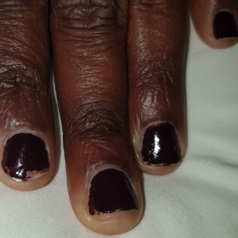 AA Nails Spa - got nails polished Monday night, this is my nails Wed morning! - Day Spas Near Me - New York, New York