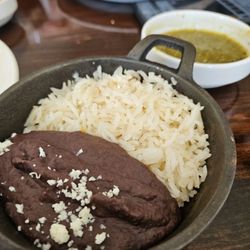 El Cabo Verde - Rice and beans, comes with enchiladas
