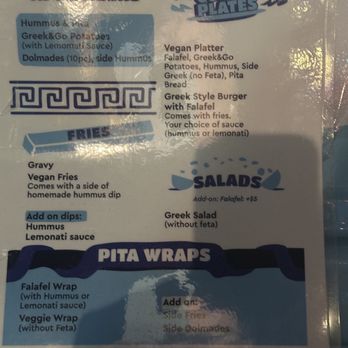 Greek N Go - Menu 1 of 6 as of March 2024. - Greek Near Me - Victoria, British Columbia Greek N Go - Menu 1 of 6 as of March 2024. - Greek Near Me - Victoria, British Columbia