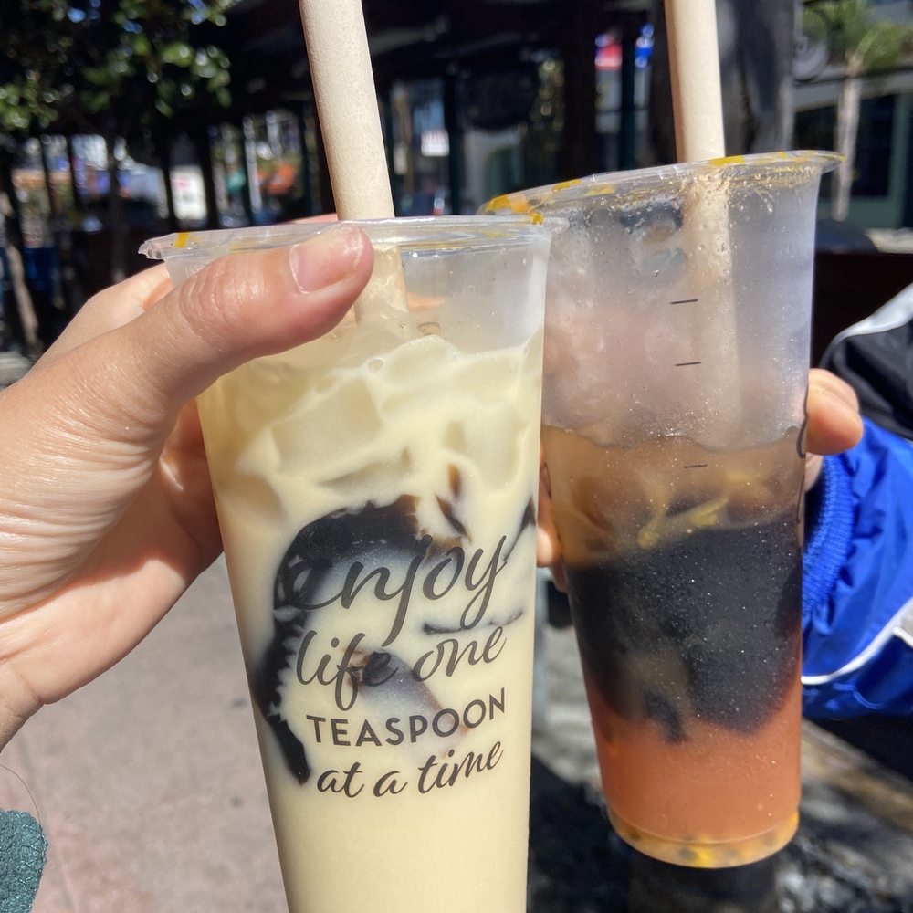 Teaspoon - "Oolong tea w oat milk" - Desserts Near Me - San Francisco, California Teaspoon - "Oolong tea w oat milk" - Desserts Near Me - San Francisco, California
