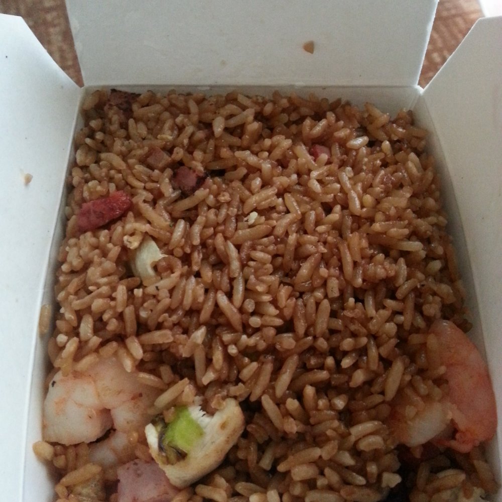 Their version of special fries rice Their version of special fries rice