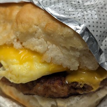 Chick-fil-A - Sausage egg cheese biscuits are excellent here - Fast Food Near Me - Allen, Texas