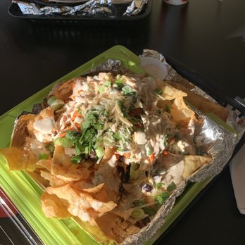 Char - Loaded Wonton Nachos - Asian Fusion Near Me - Grand Rapids, Michigan