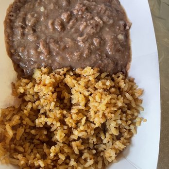 Emma's Tamales - Side of beans and rice - Mexican Near Me - Sacramento, California