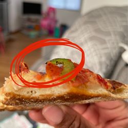 Vocelli Pizza - Hair on my Pepperoni pizza