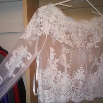 D'Angelo Couture Bridal - my jacket she chose instead for the one I originally chose. I loved it! - Bridal Near Me - Powell, Tennessee