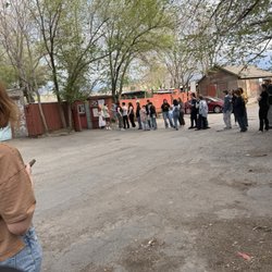 Kilby Court - Waiting in line to enter