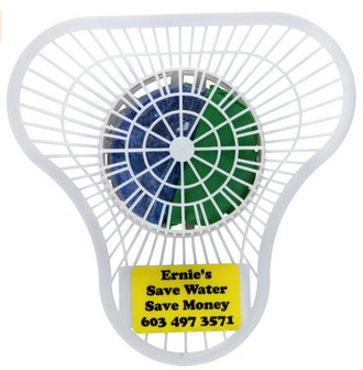 Slide of Ernie's Urinal Pad