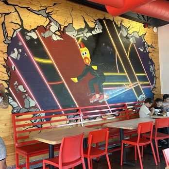 Dave's Hot Chicken - Inside mural IG: @ammysalamii - Chicken Shop Near Me - Northridge, California Dave's Hot Chicken - Inside mural IG: @ammysalamii - Chicken Shop Near Me - Northridge, California