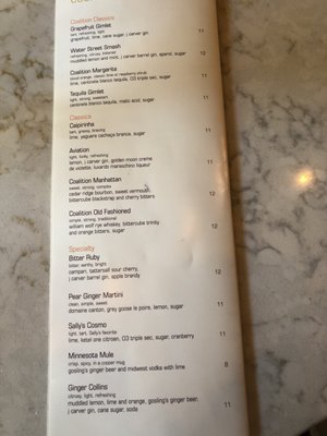 Menu photo 2 Coalition Restaurant Excelsior, MN Menu photo 2 Coalition Restaurant Excelsior, MN