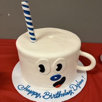 Joyce Bakery - The slight indentation on the top was from a candle I had placed earlier. But the cake was made exactly how I wanted it. - Bakeries Near Me - Norwalk, California Joyce Bakery - The slight indentation on the top was from a candle I had placed earlier. But the cake was made exactly how I wanted it. - Bakeries Near Me - Norwalk, California