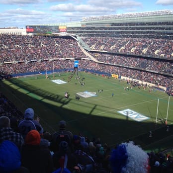 Soldier Field - Even being so high up we were still able to see very well! Had a blast today watching the usa eagles take on the all blacks. - Stadiums & Arenas Near Me - Chicago, Illinois Soldier Field - Even being so high up we were still able to see very well! Had a blast today watching the usa eagles take on the all blacks. - Stadiums & Arenas Near Me - Chicago, Illinois