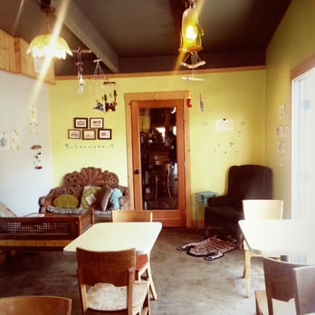 Lucky Llama Coffee - Free WiFi.  Not crowded on Father's Day weekend. - Acai Bowls Near Me - Carpinteria, California