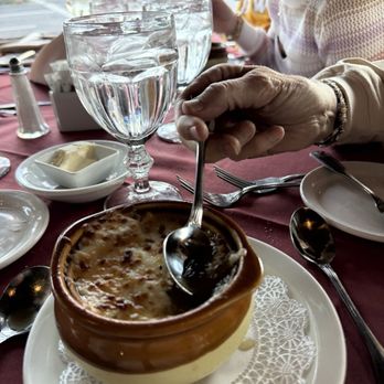 Cafe Des Beaux-Arts - French onion soup - French Near Me - Palm Desert, California Cafe Des Beaux-Arts - French onion soup - French Near Me - Palm Desert, California