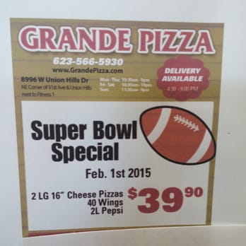 Grande Pizza - Pizza Near Me - Peoria, Arizona Grande Pizza - Pizza Near Me - Peoria, Arizona