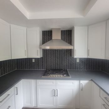 Green Planet Reconstruction - Backsplash, cabinets and countertop. - General Contractors Near Me - Chatsworth, California