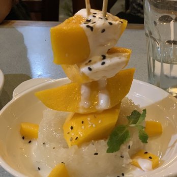 Time Thai Kitchen  - Mango Sticky Rice - Thai Near Me - Pleasanton, California