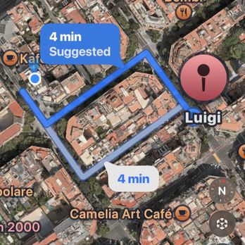 Luigi - 2 minute walk from our hotel - Pizza Near Me - Barcelona, B