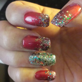 New Generation Nails - Holiday nails great job done by Minny - Nail Salons Near Me - Menlo Park, California New Generation Nails - Holiday nails great job done by Minny - Nail Salons Near Me - Menlo Park, California