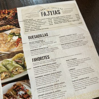 Chevys Fresh Mex - Menu - Bars Near Me - Hanover, Maryland