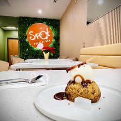Spot Dessert Bar - Dragon eye! Familiar Nutty toasted gram and caramel flavor with a nice light flavor of coconut ice-cream