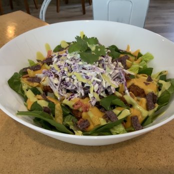 Real Roots Cafe - Small taco salad - Cafes Near Me - Chattanooga, Tennessee
