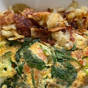 Llanerch Diner - Veggie omelet and home fries - Diners Near Me - Upper Darby, Pennsylvania
