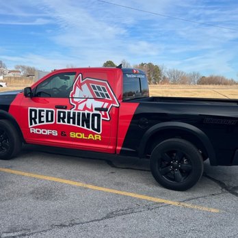 Red Rhino Roofs - You know it's going to be a good day when you see this truck pull up to your house! - Roofing Near Me - Omaha, Nebraska Red Rhino Roofs - You know it's going to be a good day when you see this truck pull up to your house! - Roofing Near Me - Omaha, Nebraska