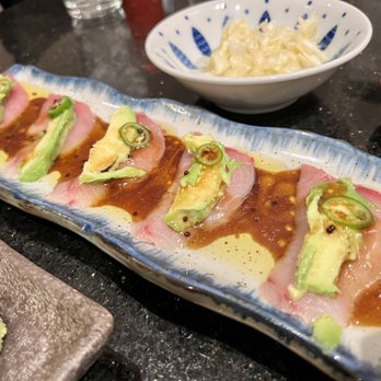 Mizutani Sushi Bar - Hamachi truffle - Sushi Bars Near Me - San Francisco, California Mizutani Sushi Bar - Hamachi truffle - Sushi Bars Near Me - San Francisco, California